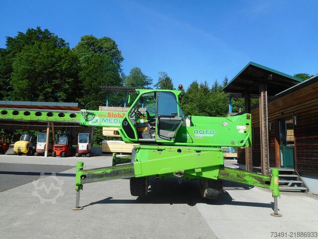 Telehandler Merlo ROTO 45.21MSS Funk + SW + Korb + Gabel