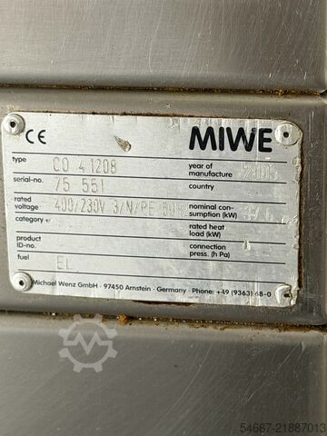 Baking oven Miwe Condo Co.4.1208