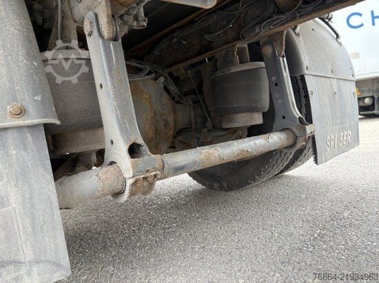 Box truck IVECO STRALIS AD,KOFFER MIT SCHIEBETüR, LBW AUTOMATIK, E5