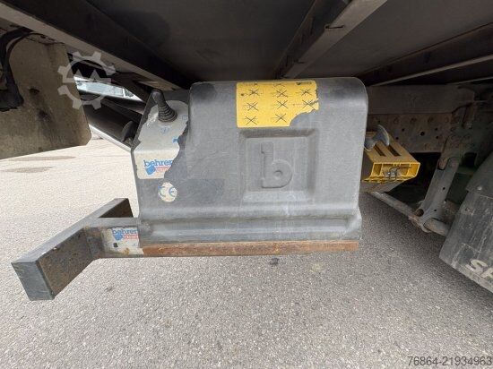 Box truck IVECO STRALIS AD,KOFFER MIT SCHIEBETüR, LBW AUTOMATIK, E5