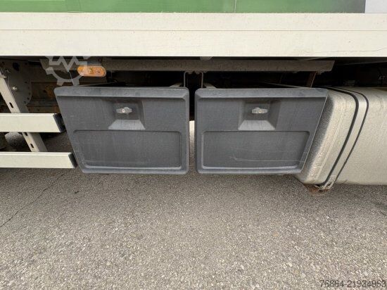 Box truck IVECO STRALIS AD,KOFFER MIT SCHIEBETüR, LBW AUTOMATIK, E5