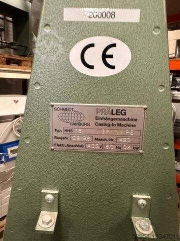 Einhängemaschine Schmedt PräLeg HHS18