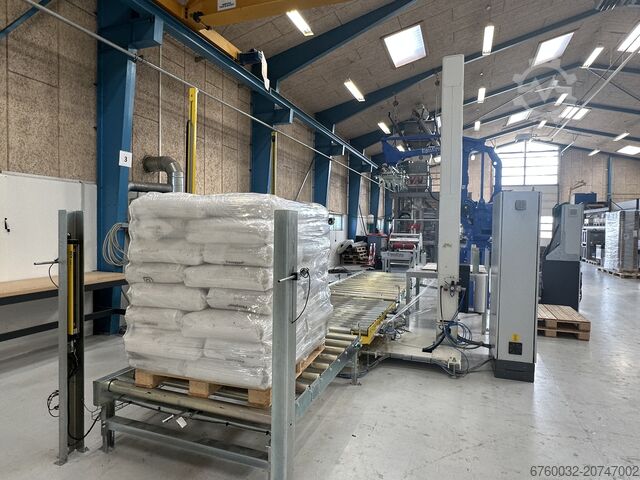 Effiziente Verpackungslinie PanPac Engineering a/s Packing line for granules or pellets