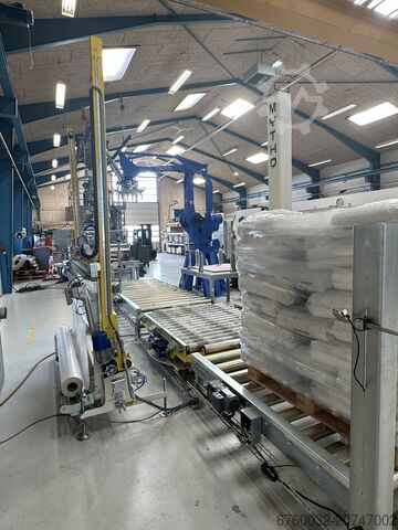Effiziente Verpackungslinie PanPac Engineering a/s Packing line for granules or pellets