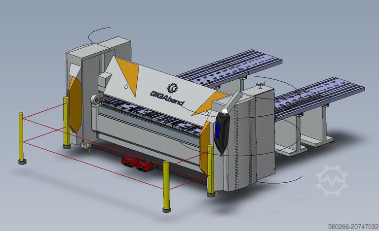Folding machine RAS Reinhardt Maschinenbau GmbH 76.30 Gigabend