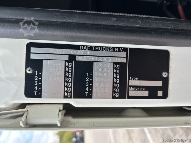 Standard tractor DAF XF 480 FT SSC / 541 dkm / Euro 6 D / 2 Tanks / ...