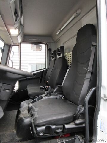 Transporter mit Pritsche & Plane iveco Eurocargo 75-210 LBW Automatik Kima Pr. 7,26 m