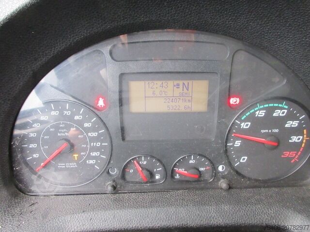 Transporter mit Pritsche & Plane iveco Eurocargo 75-210 LBW Automatik Kima Pr. 7,26 m