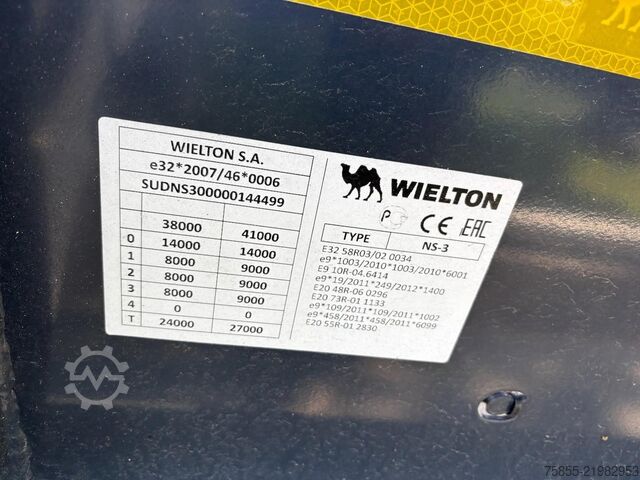Containertransport Wielton NS3P  Multichassis / SAF Axles / Extendable / D...