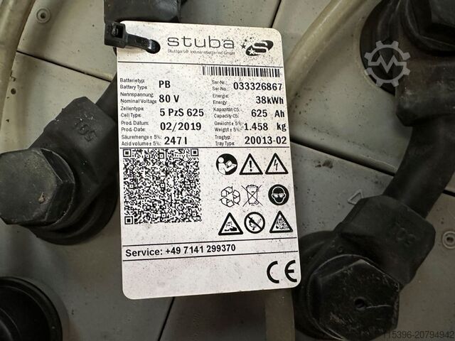 Elektro 4 Rad-Stapler Linde E 30 L-01 - TRIPLEX 4,4 m - 2427 Stunden !!!!