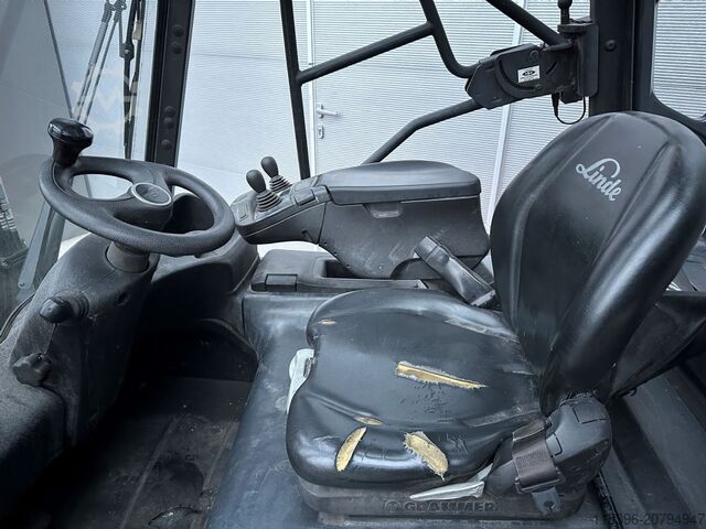 Elektro 4 Rad-Stapler Linde E 25-01 - TRIPLEX 4,7 m