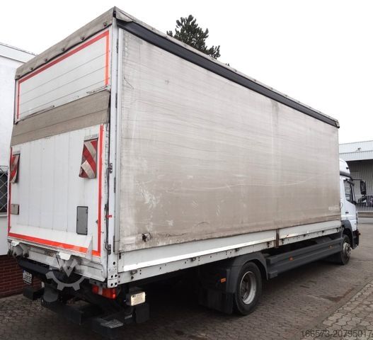 LKW mit Pritsche & Plane MERCEDES-BENZ Atego 1230 AC LBW Edscha Gr Haus kein 1224 1524