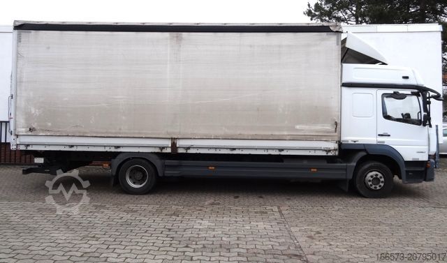 LKW mit Pritsche & Plane MERCEDES-BENZ Atego 1230 AC LBW Edscha Gr Haus kein 1224 1524