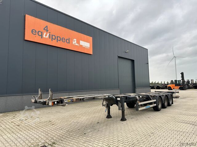 D-TEC PORTMASTER 45FT HC / BPW drum brakes / lift axle / Dutch chassis / ABS unit defective D-TEC PORTMASTER PORTMASTER 45FT HC / BPW DRUM / LIFT...