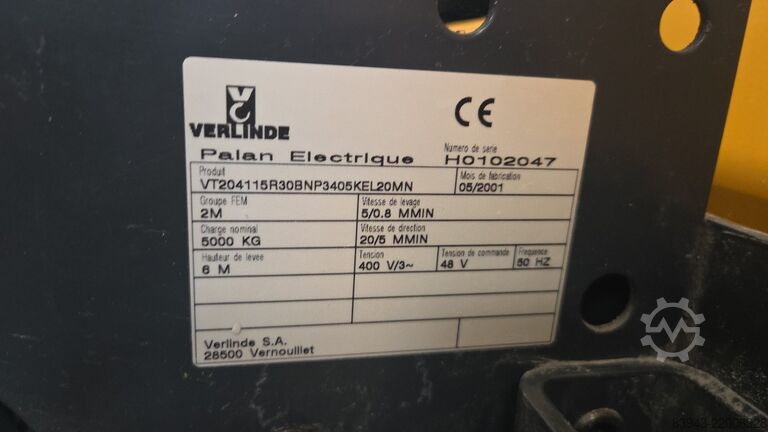 Brückenkran Verlinde 5.000 KG x 20,000 mm