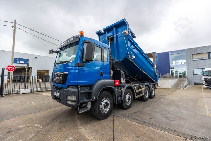 Kipper MAN TGS 41.440 // BENNE ENROCHEMENT HARDOX HYDR