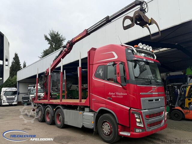 Plattformanhänger Volvo FH 16 - 650 8x4 Reductie assen, Kesla 2112T