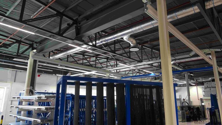 Insulating glass production machine Framatech Lightweight overcrane, type A 250/190S 1