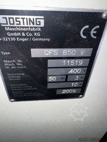 Furnierschere mit Querfunierschere Josting EFS 2800 L  + QFS 850