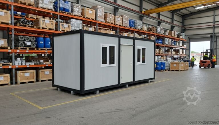 MODULARER WOHN- & BÜROCONTAINER 6 x2,4m VASG Elite EL-600EC