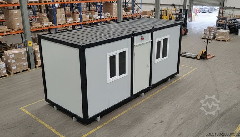 MODULARER WOHN- & BÜROCONTAINER 6 x2,4m VASG Elite EL-600EC