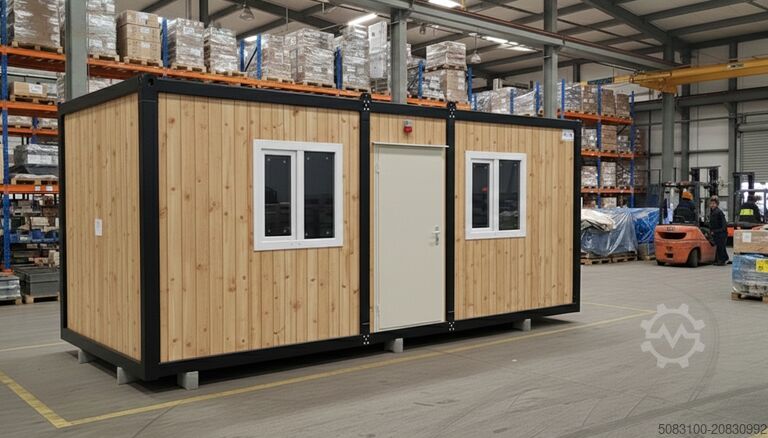 MODULARER WOHN- & BÜROCONTAINER 6 x2,4m VASG Elite EL-600EC