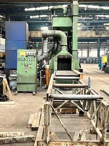 Formatkreissäge Linia do czyszczenia - komora przelotowa