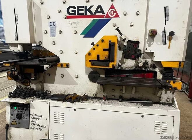 Section steel shear GEKA Wykrawarka hydrauliczna 