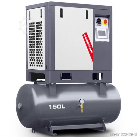 Screw Compressor LUFT 400 230V+150L tank CORMAK LUFT 400 3,0kW 230V + butla 150L