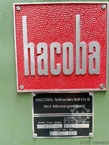 Konusschärmaschine Hacoba USK-S1000