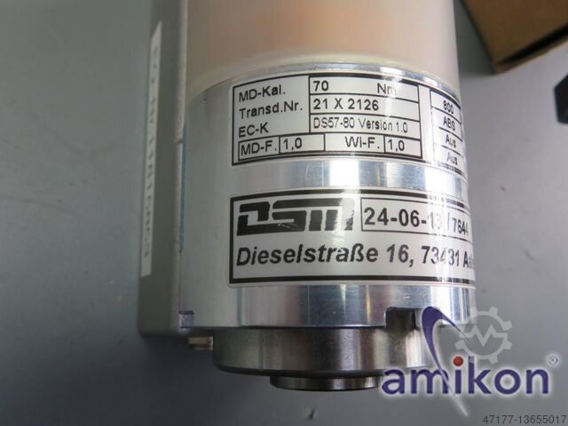 Screwdriving system and torque measuring devices DSM DS 57 MDW DS 57 SA