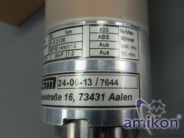 Screwdriving system and torque measuring devices DSM DS 57 MDW DS 57 SA