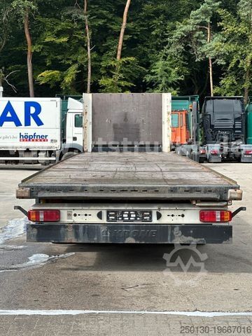 Working platform semitrailer KRONE SD Plateu Auflieger Strohauflieger BPW
