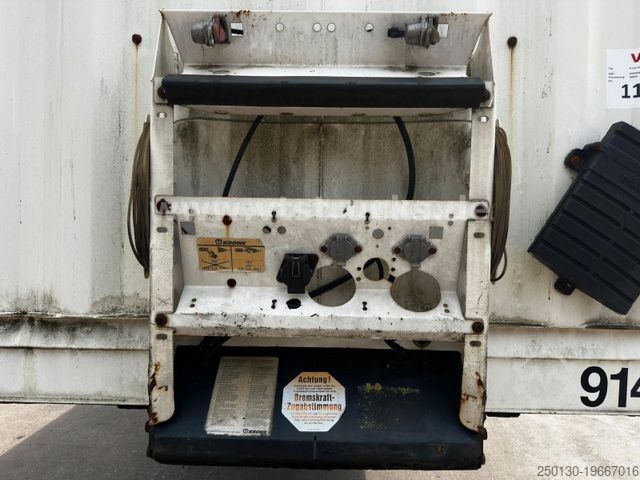 Working platform semitrailer KRONE SD Plateu Auflieger Strohauflieger BPW