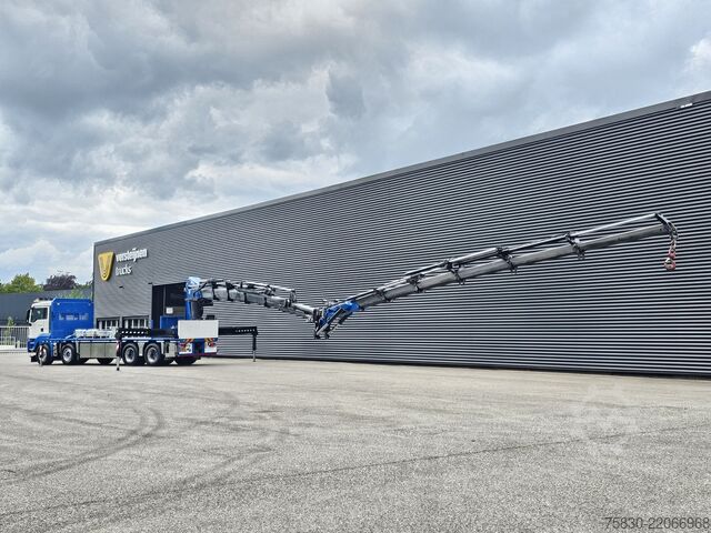 Crane truck MAN TGS 35.440 8x4 BB / HMF 60 tm + JIB / CRANE / KRAN