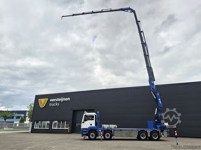 Crane truck MAN TGS 35.440 8x4 BB / HMF 60 tm + JIB / CRANE / KRAN