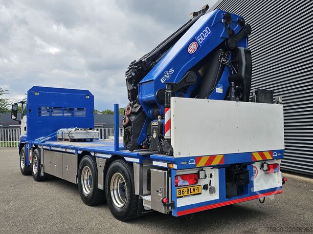 Crane truck MAN TGS 35.440 8x4 BB / HMF 60 tm + JIB / CRANE / KRAN