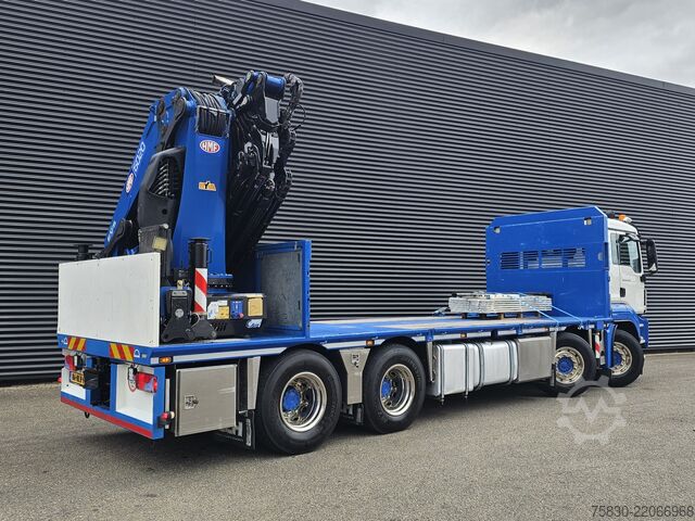 Crane truck MAN TGS 35.440 8x4 BB / HMF 60 tm + JIB / CRANE / KRAN