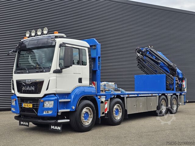 Crane truck MAN TGS 35.440 8x4 BB / HMF 60 tm + JIB / CRANE / KRAN