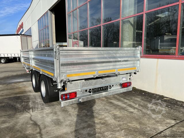 Tipper trailer Möslein TTD 19 B  19 t Tandemkipper- Tieflader, Breitbereifung