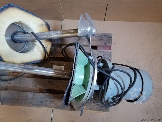 8x propeller agitator DRH 64 Erwin Stelzer Warburg DRH 64