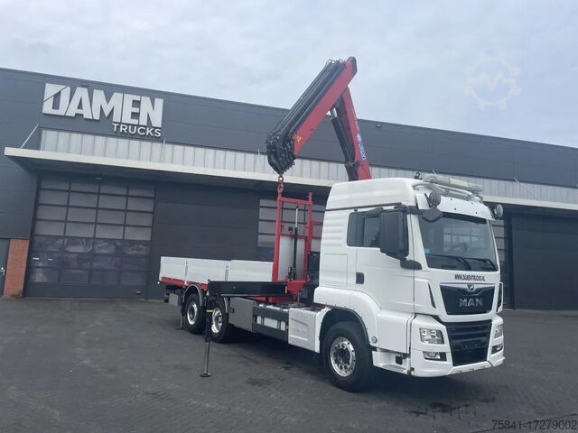 Crane truck MAN TGS 28.500 6x2-4 LL Euro 6 HMF 2820-K6