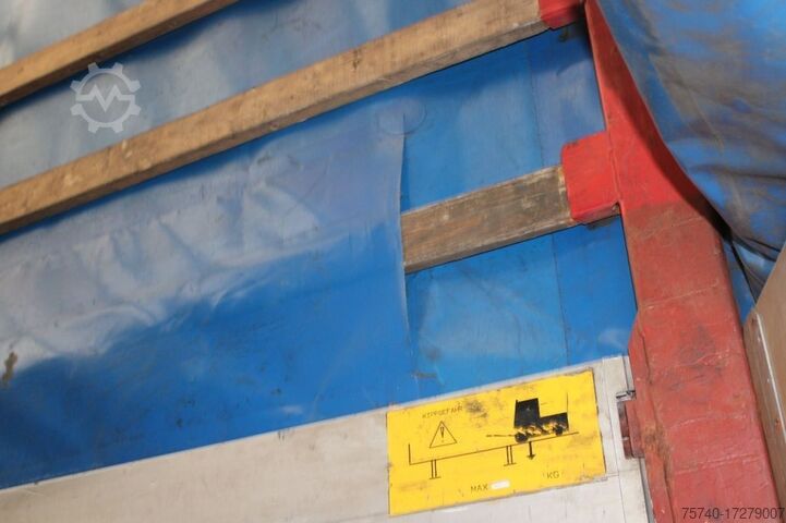 Sliding tarpaulins Schmitz Gotha O4-DB 07 O4-DB 07 + 2 axle