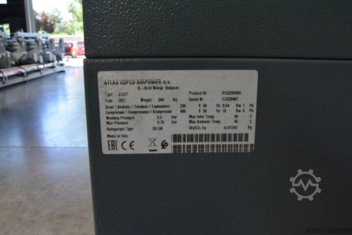 Screw compressor Atlas Copco G15FF
