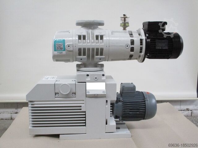 Vakuumpumpenstand Leybold Trivac D65B & WAU 251