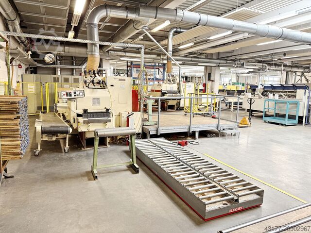 Complete manufacturing line for bed slatted frames Weinig Raimann Linde Koch Panhans Grecon Hydromat  KR KS OPTICUT E14 E16 CNC