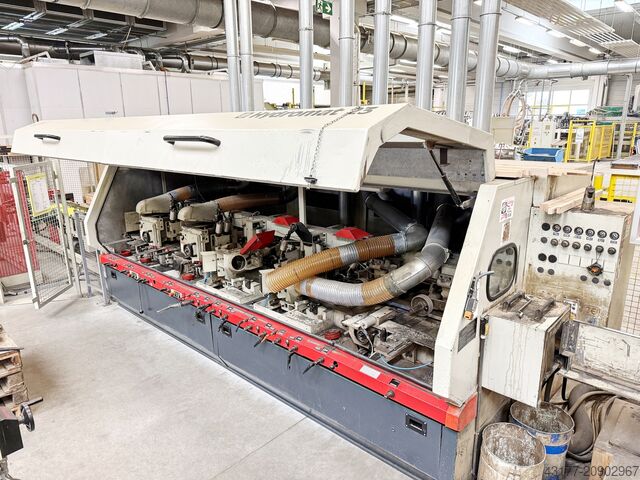 Complete manufacturing line for bed slatted frames Weinig Raimann Linde Koch Panhans Grecon Hydromat KR KS OPTICUT E14 E16 CNC