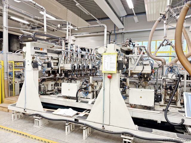 Complete manufacturing line for bed slatted frames Weinig Raimann Linde Koch Panhans Grecon Hydromat KR KS OPTICUT E14 E16 CNC
