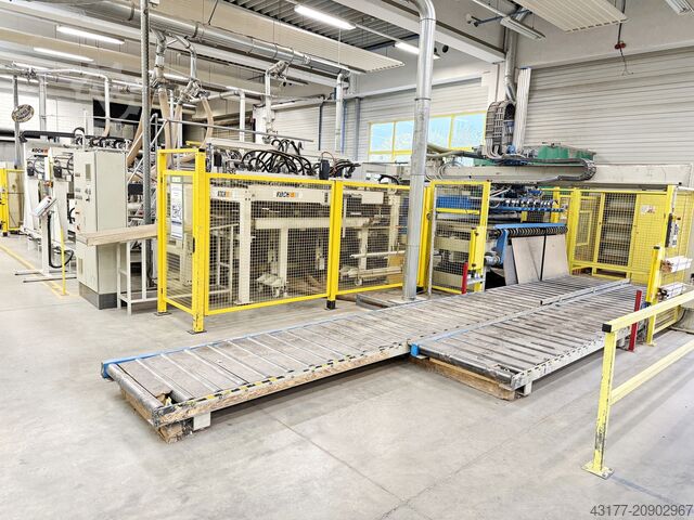 Complete manufacturing line for bed slatted frames Weinig Raimann Linde Koch Panhans Grecon Hydromat KR KS OPTICUT E14 E16 CNC
