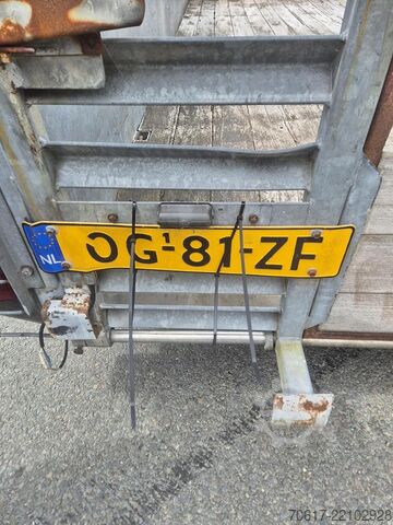 2002 Veldhuizen Capaciteit 6000kg BE trailer Veldhuizen Capaciteit 6000kg BE trailer